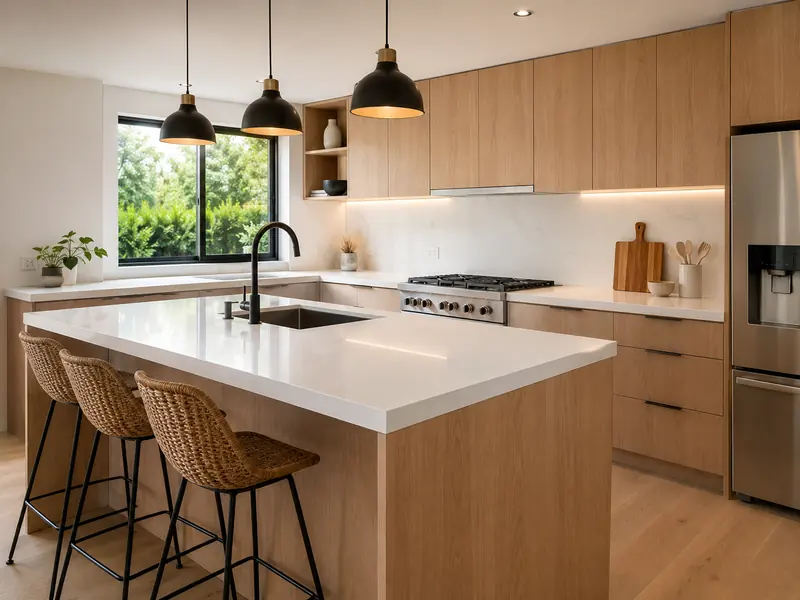 Cocina — valor de construcción por m² en Chile